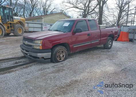 2004 Chevrolet Silverado 1500 Ls from USA, damaged, VIN 2GCEC19T341340365